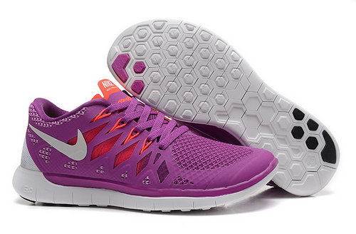 Nike Free 5.0+ Womens Shoes Purple White Canada